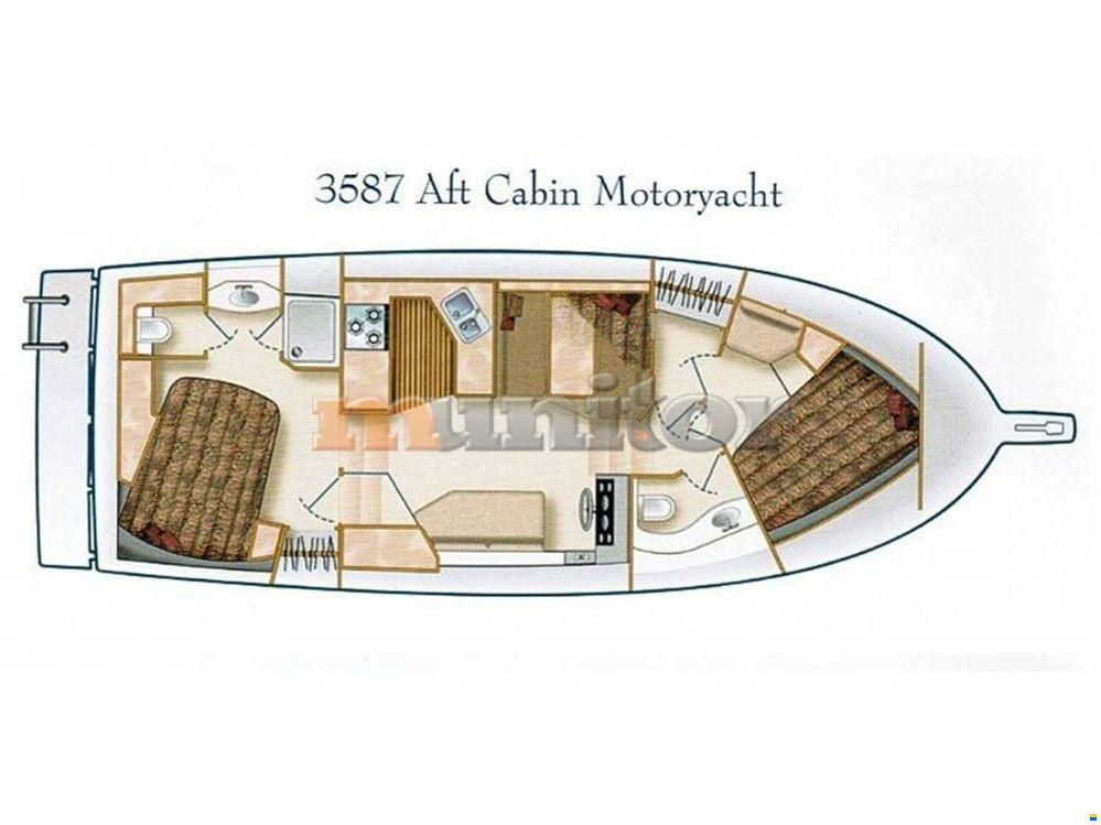 Bayliner 3587 AFT Cabin