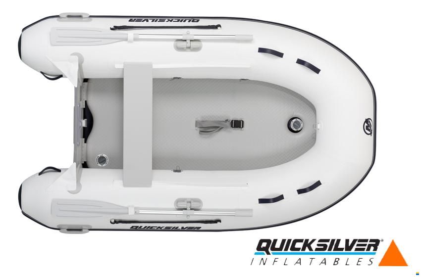 Quicksilver Inflatables 250 Air Deck PVC Luftboden