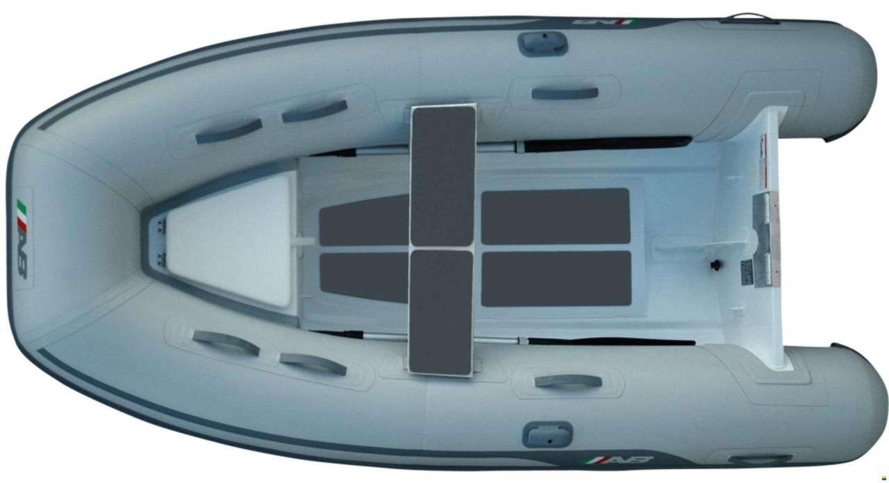 AB RIB Lammina 9 AL - Light Grey Hypalon