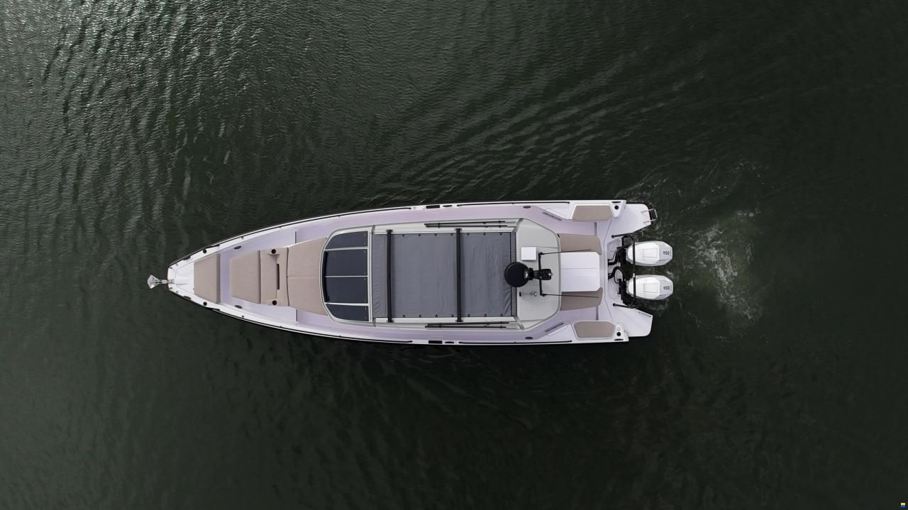 Axopar 37 Cross Cabin - U-Sofa