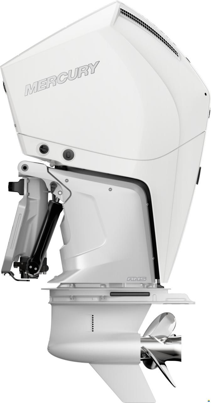 Mercury F 300 XL Verado V8 AMS CF White