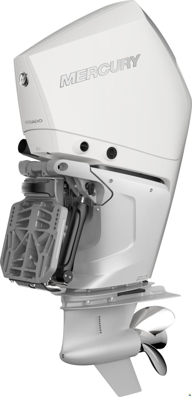 Mercury F 300 XL Verado V8 AMS CF White