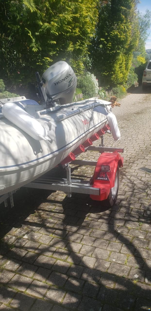 Honda Honwave T30 y compris remorque et accessoires