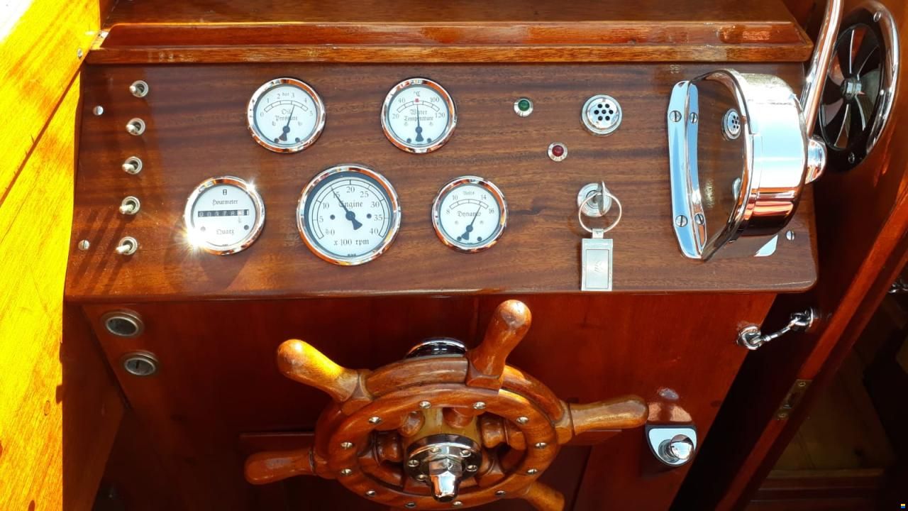 Johansson Schweden Klassisches Tuckerboot