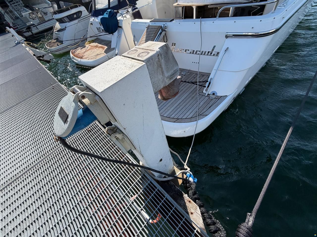 Motoryacht Liegeplatz