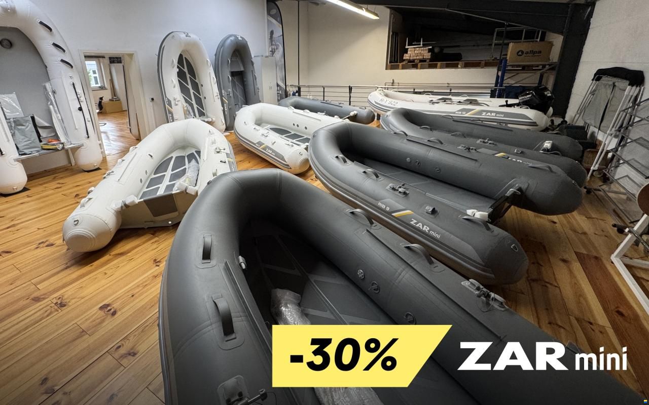 ZARmini RIB 8 DL Greyline
