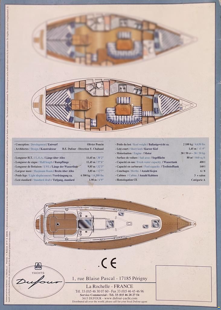 Dufour 38 Classic