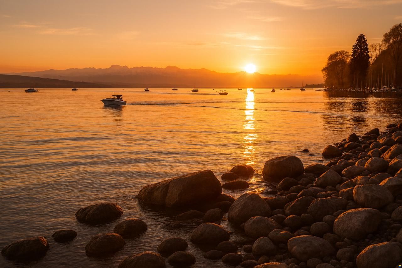 Motorboot Liegeplätze Bodensee