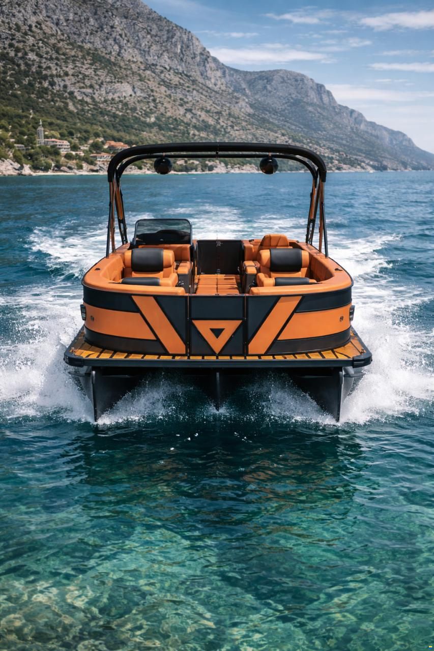 Old Lake Marine LS23 Pontoon boat catamaran trimaran