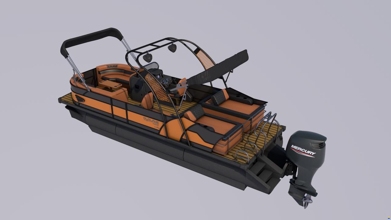 Old Lake Marine LS23 Pontoon boat catamaran trimaran