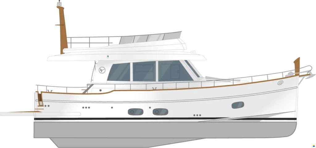 Menorquin Sasga Yachts 48 FB