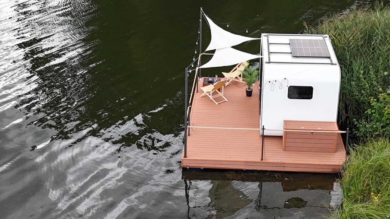Bildermar Hausboot Houseboat ISLA POD &ndash;  Apple/Cap