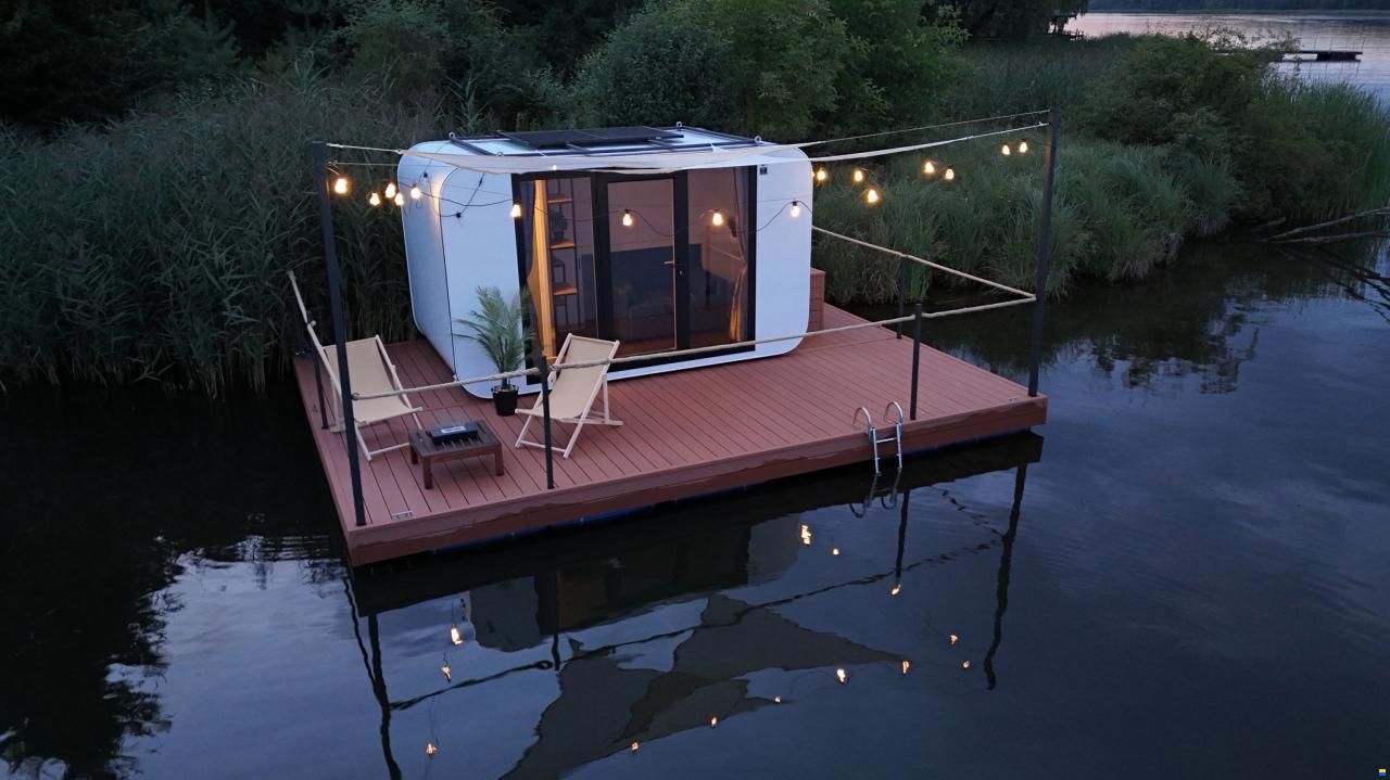 Bildermar Hausboot Houseboat ISLA POD &ndash;  Apple/Cap