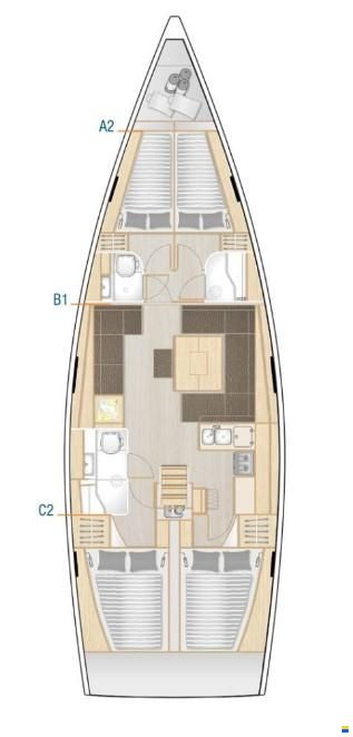 Hanse 458 A/C