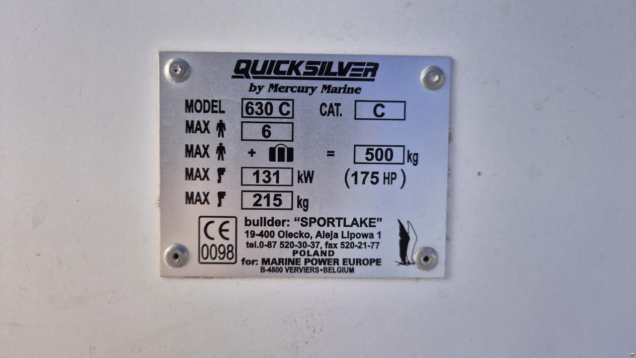 Quicksilver Commander 630 C