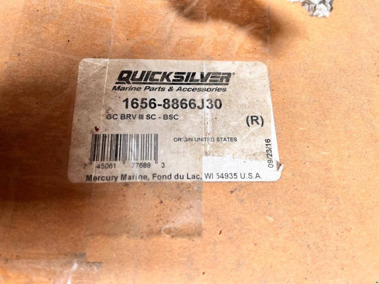 MerCruiser Carter d'embase Bravo 3