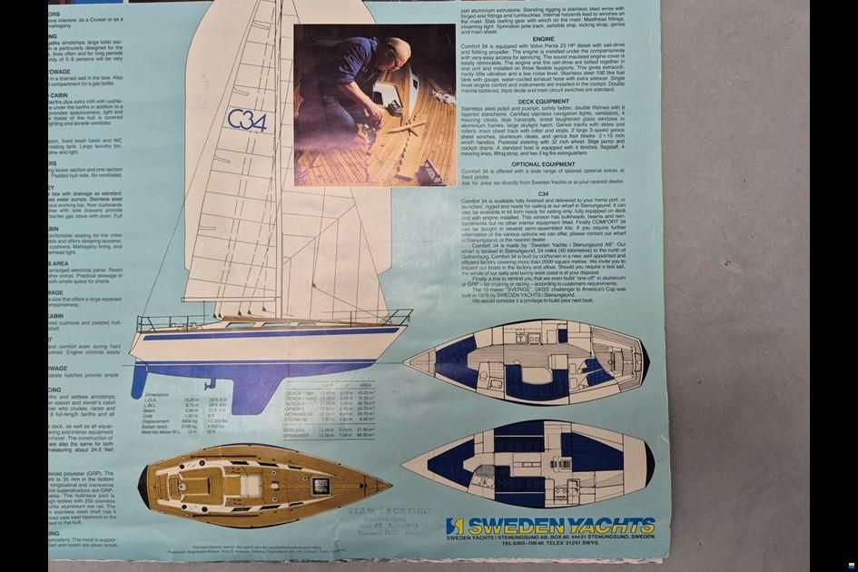 Sweden Yachts Comfort 34