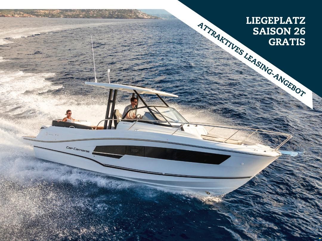 Jeanneau Cap Camarat 9.0 WA S2 (Mit Bodenseezulas
