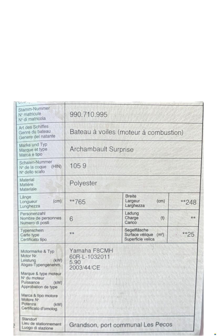 Archambault Surprise
