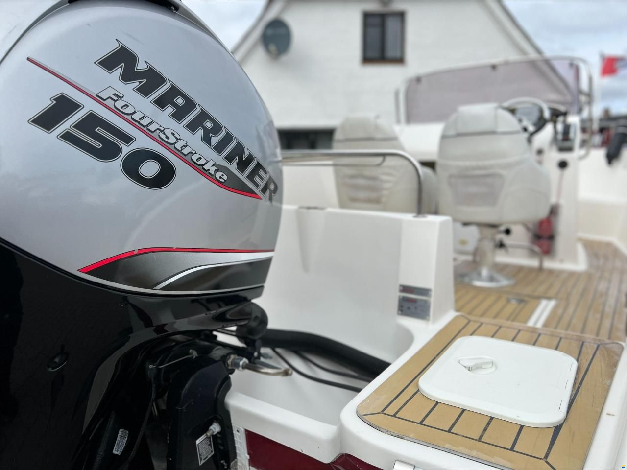 Atlantic Yachts 635 WA, Mariner F150 EFI