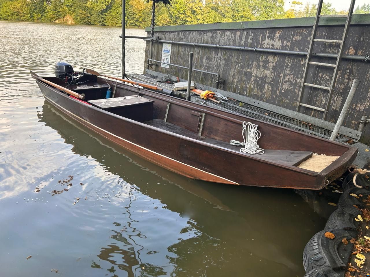 Eigenbau Weidling Fischerboot