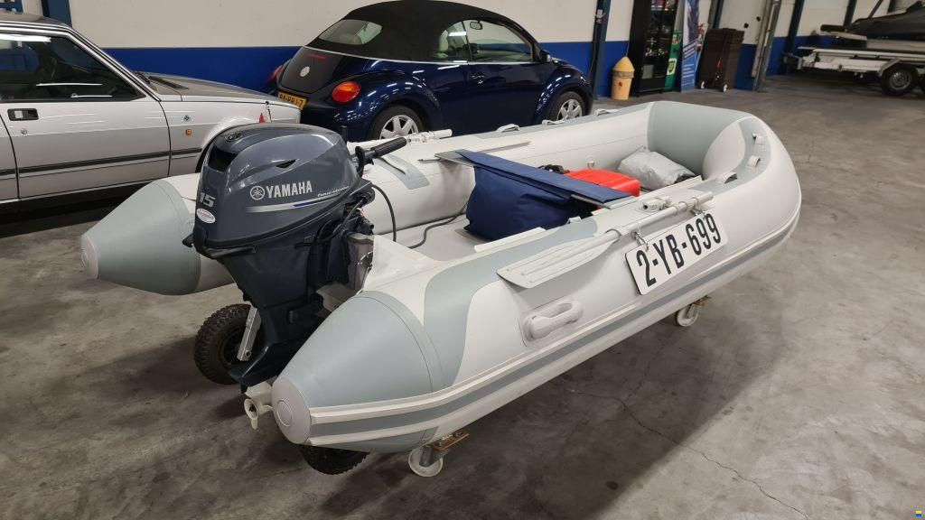 Talamex 350 Highline met Yamaha F15