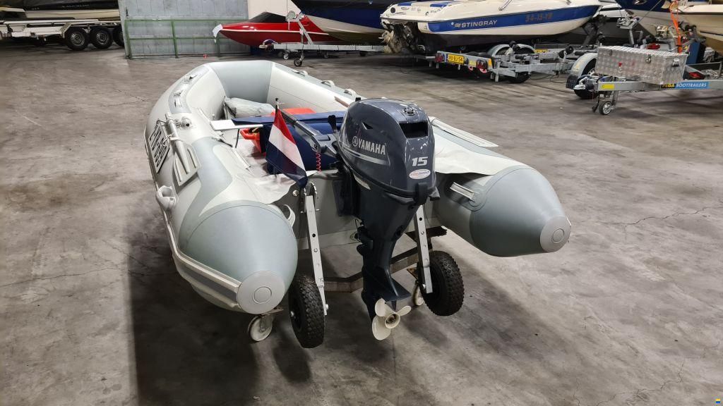 Talamex 350 Highline met Yamaha F15