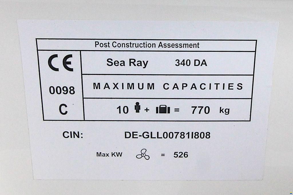 Sea Ray 340 Sundancer