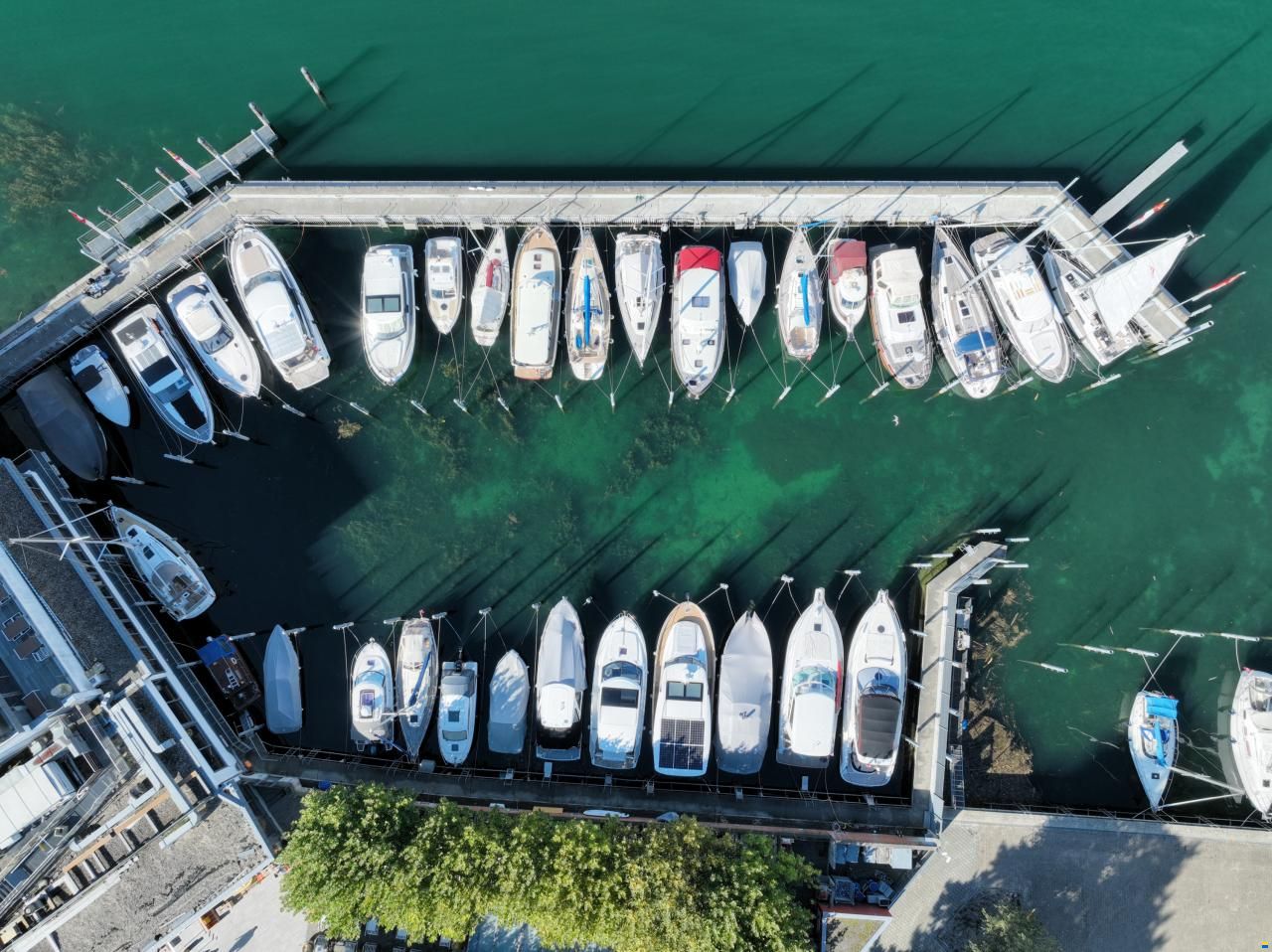 Liegeplatz im Yachthafen Rorschach