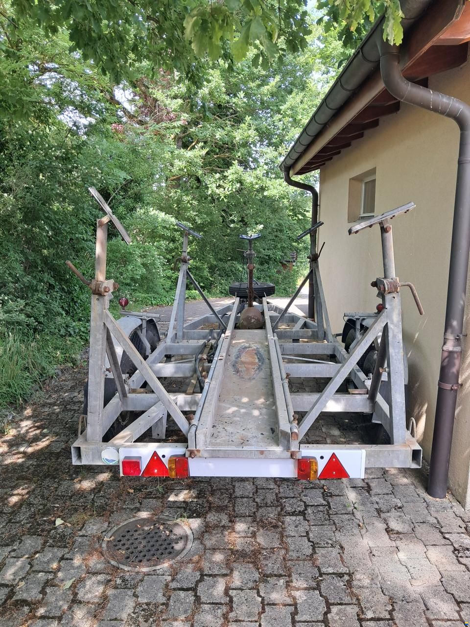 Remorque double-essieu