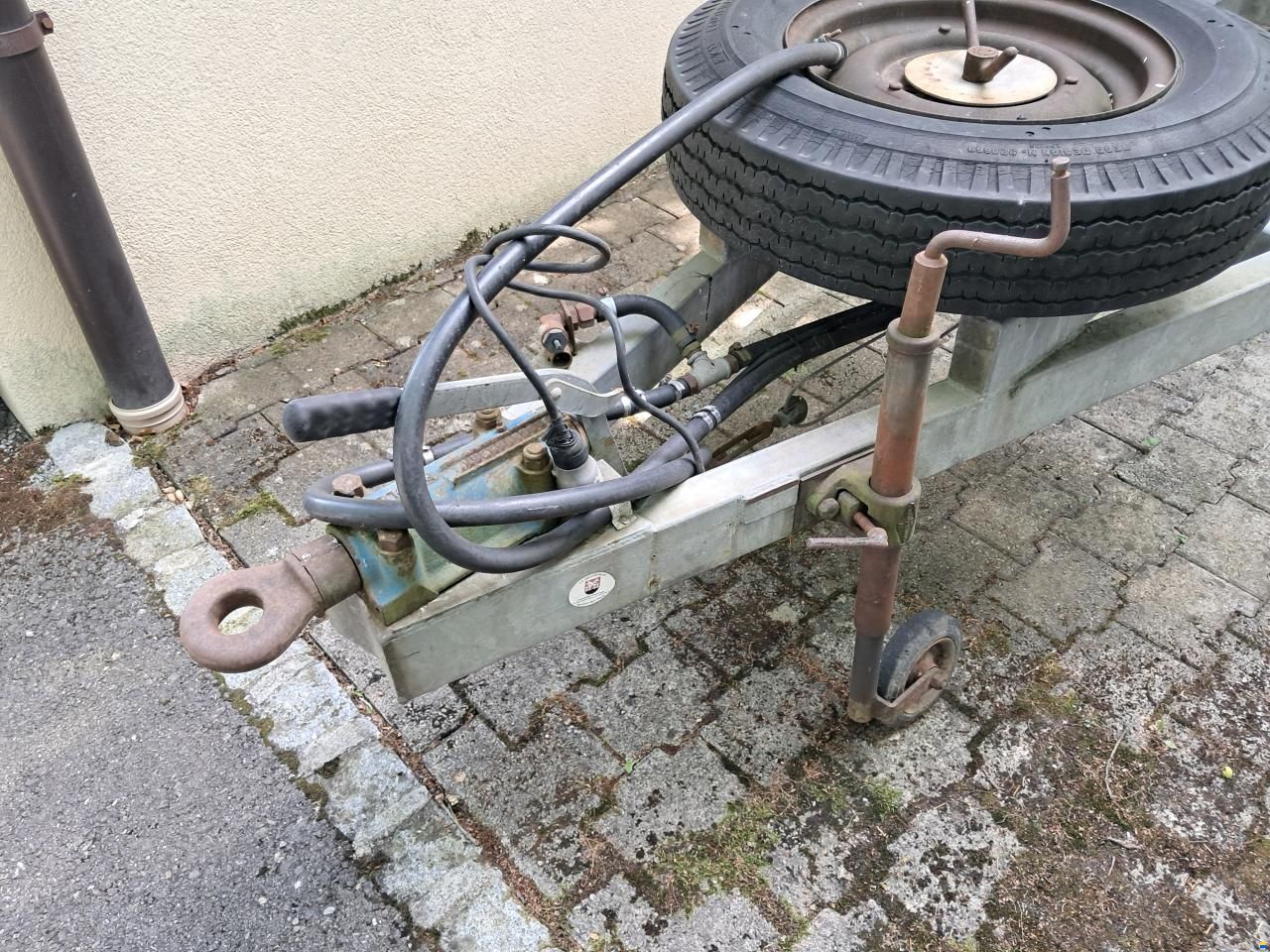 Remorque double-essieu