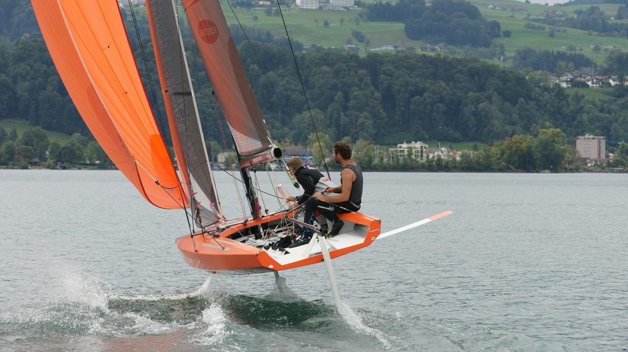 Quant Boats Q23 Scow Foiler