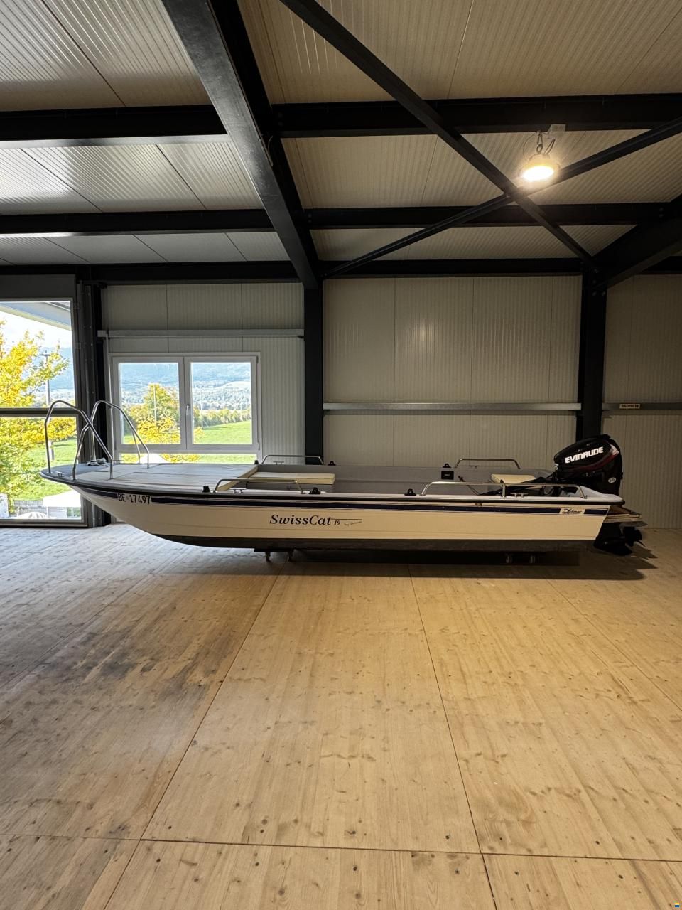 Swiss Cat 19 mit 60ps Pinne