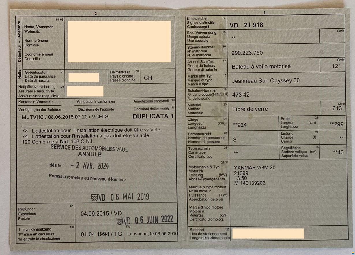 Jeanneau Sun Odyssey 30