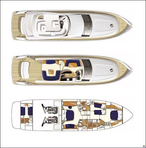Princess 67 Fly
