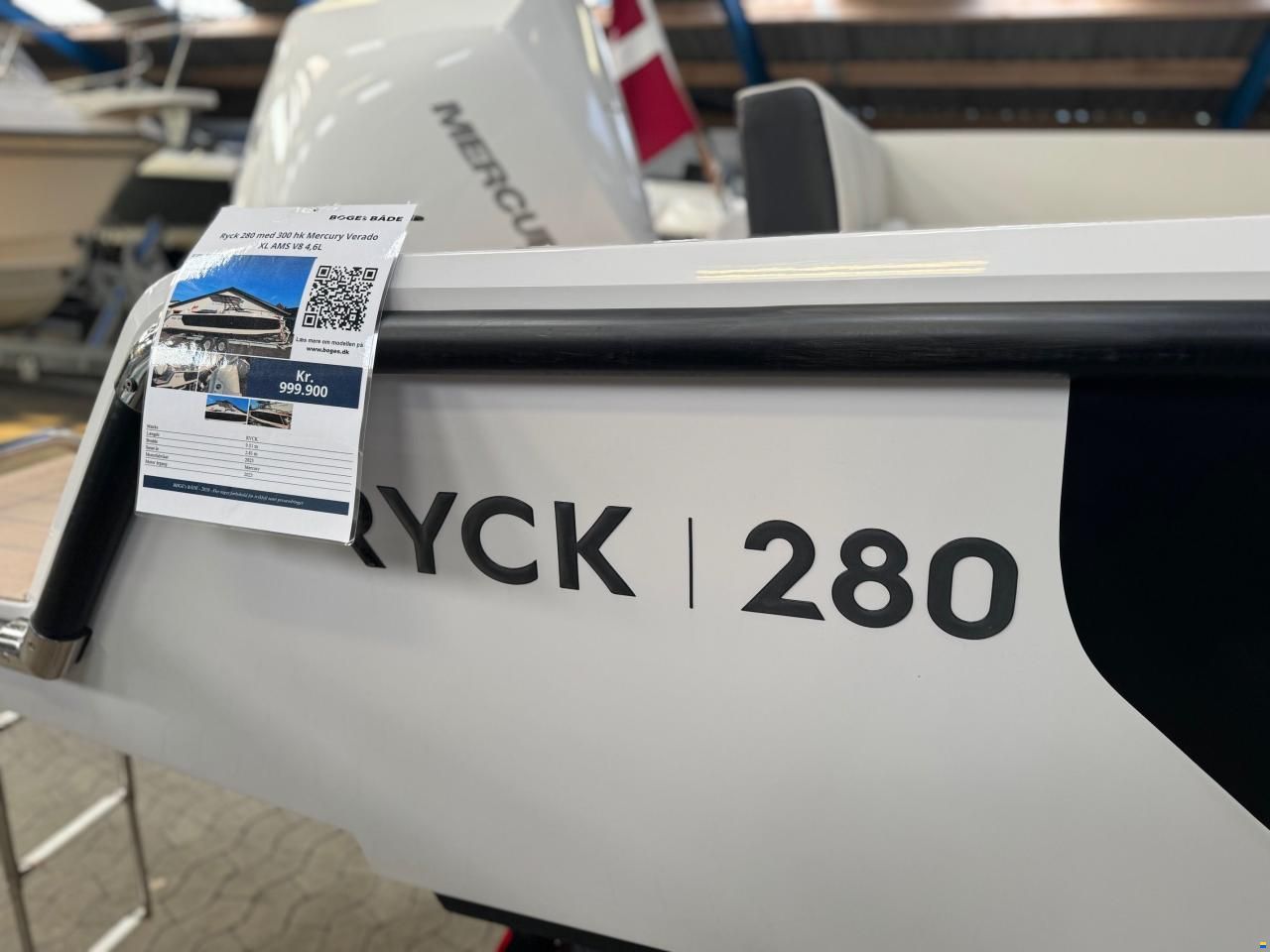 Ryck 280 med 300 hk Mercury Verado XL AMS V8