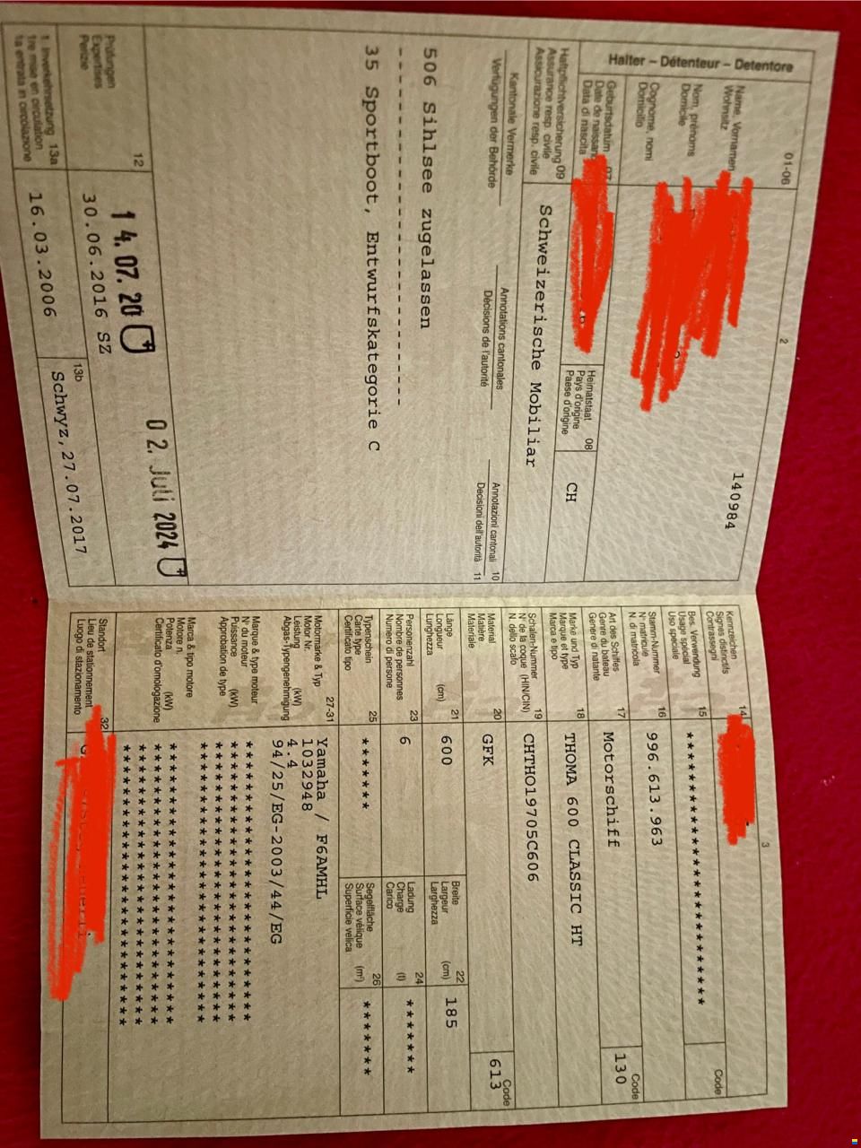 Thoma 600 Classic HT