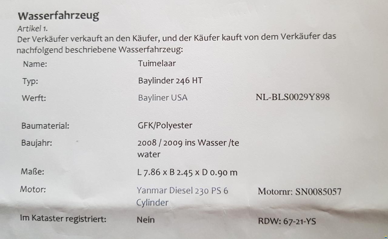 Bayliner Discovery 246 HT