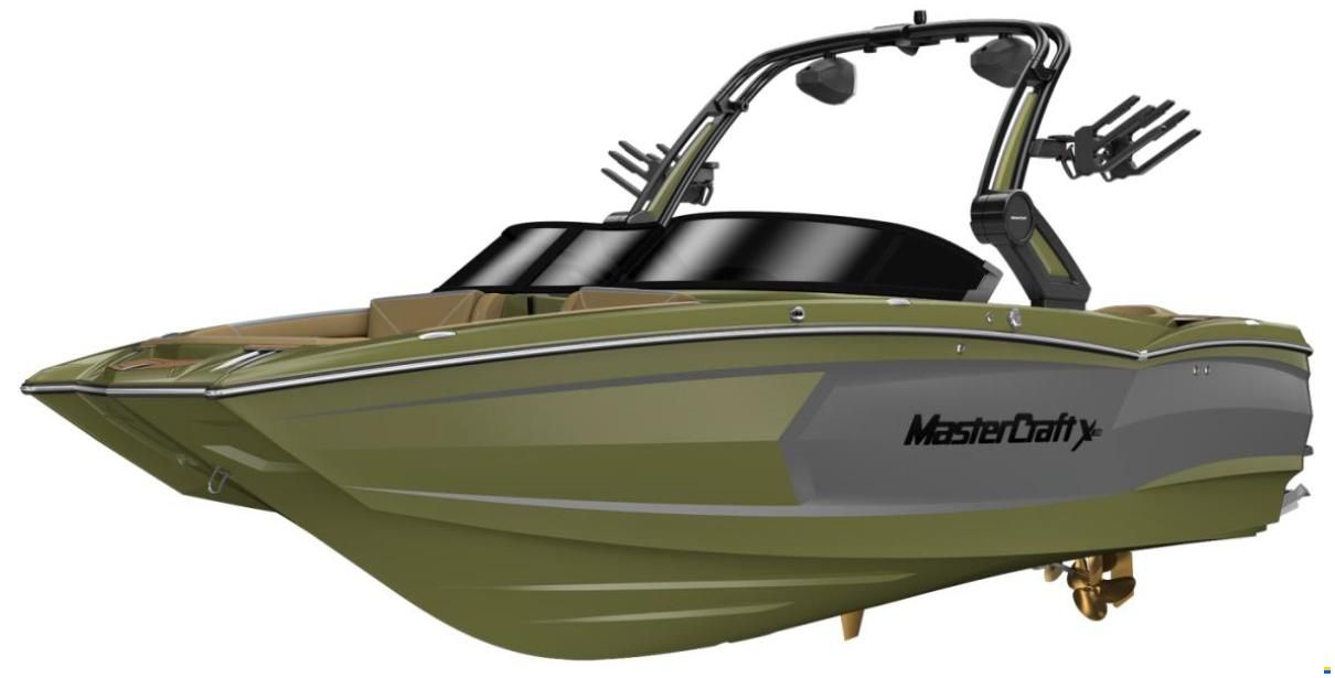 MasterCraft XStar | 2023 | vert & gris