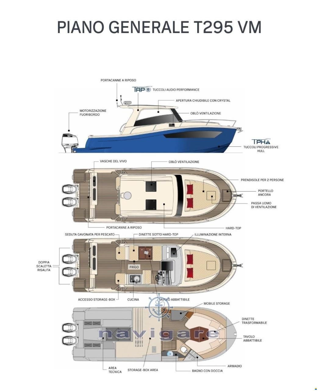 Tuccoli Marine T295 VM MONTECRISTO