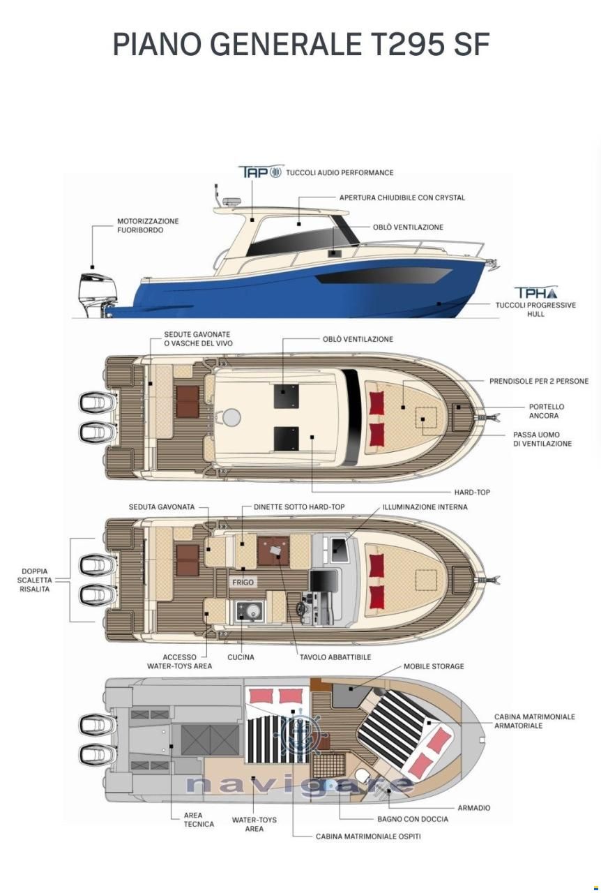 Tuccoli Marine T295 SF MONTECRISTO