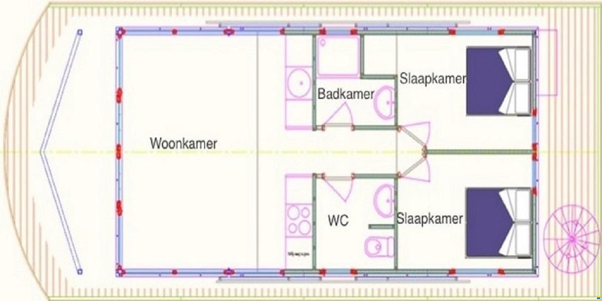 Apartment auf dem Lauwersmeer