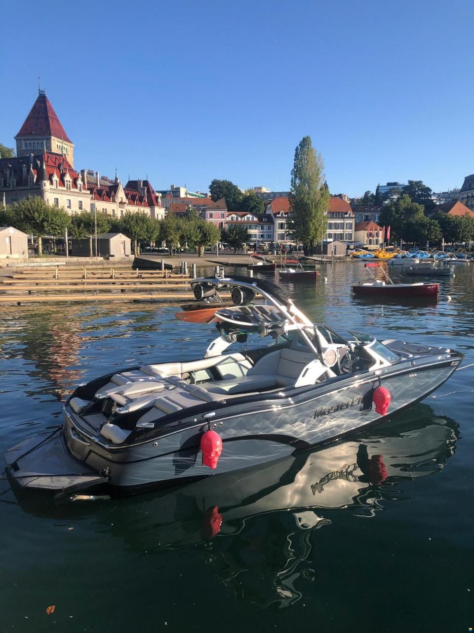 MasterCraft X23 | 2018 | gris & noir