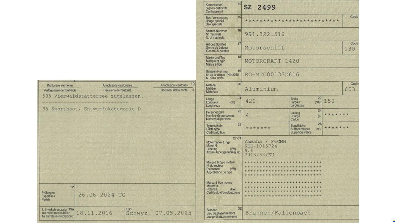 Motocraft Alu-Motocraft L420