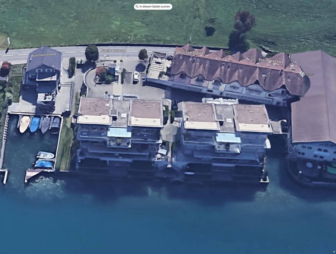 Aufzugsplatz Bootshaus Beckenried