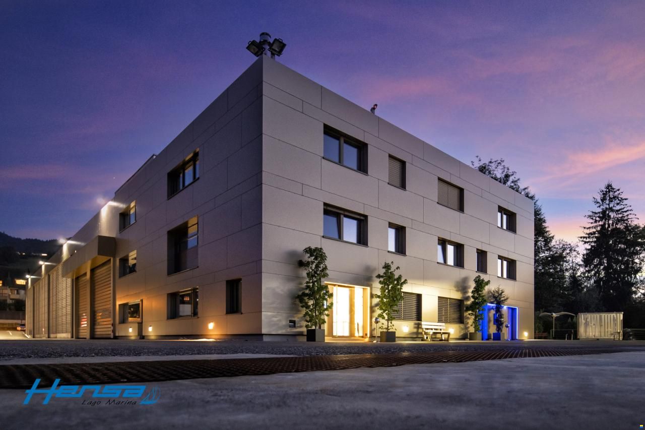 Bootsliegeplatz Hensa im Hafen Altendorf