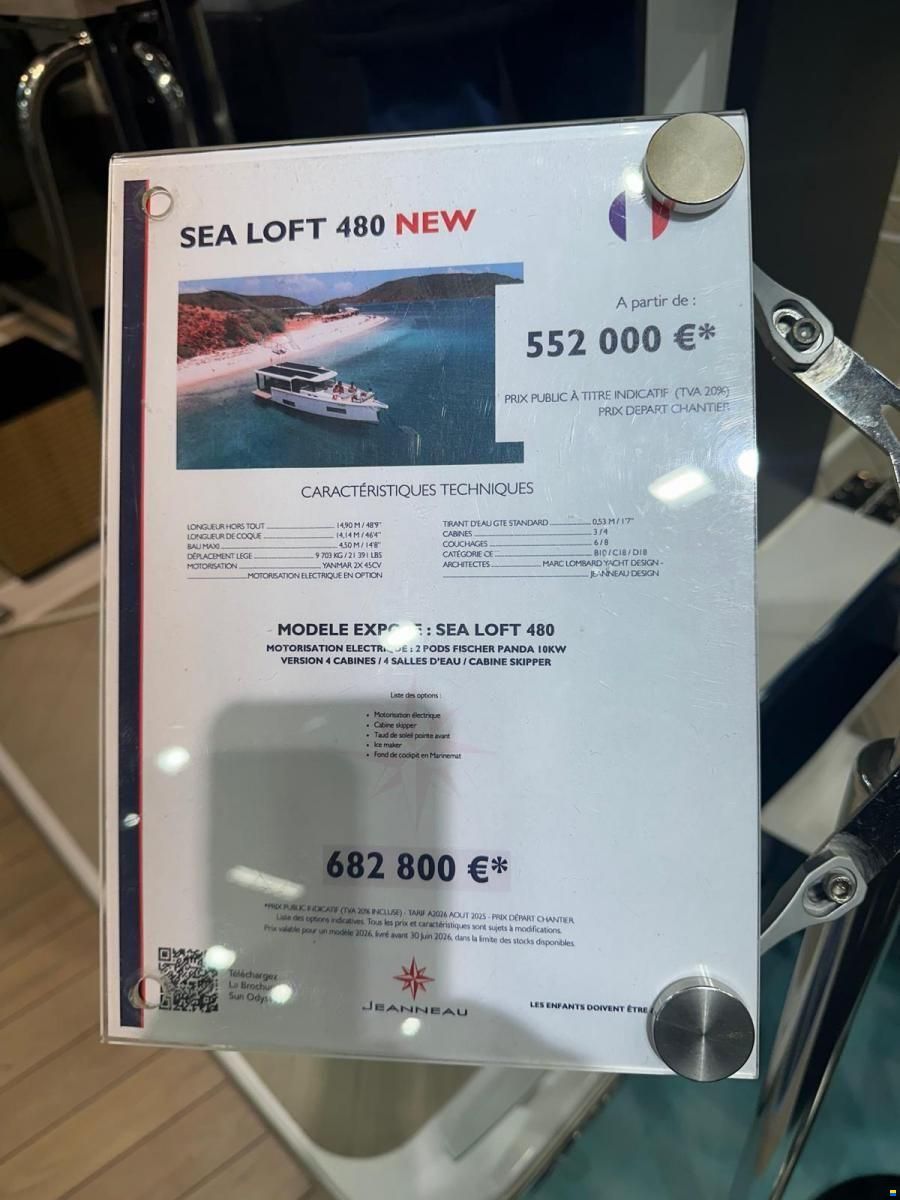 Jeanneau Sea Loft 480