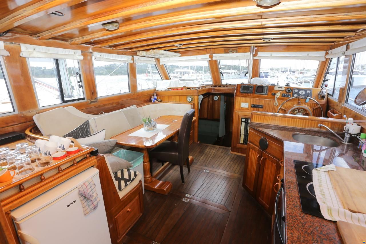 &Ouml;zmarmarine Custom Wooden Yacht
