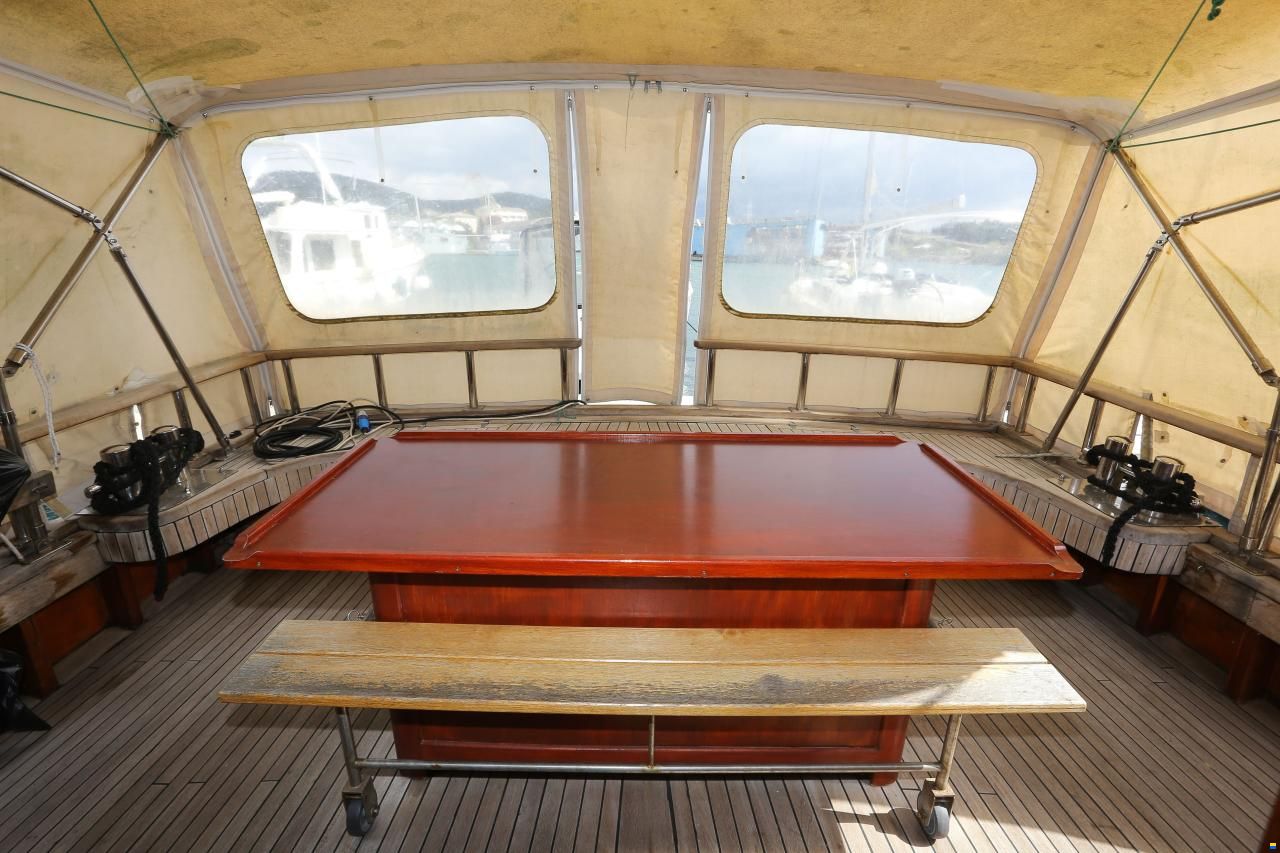 &Ouml;zmarmarine Custom Wooden Yacht