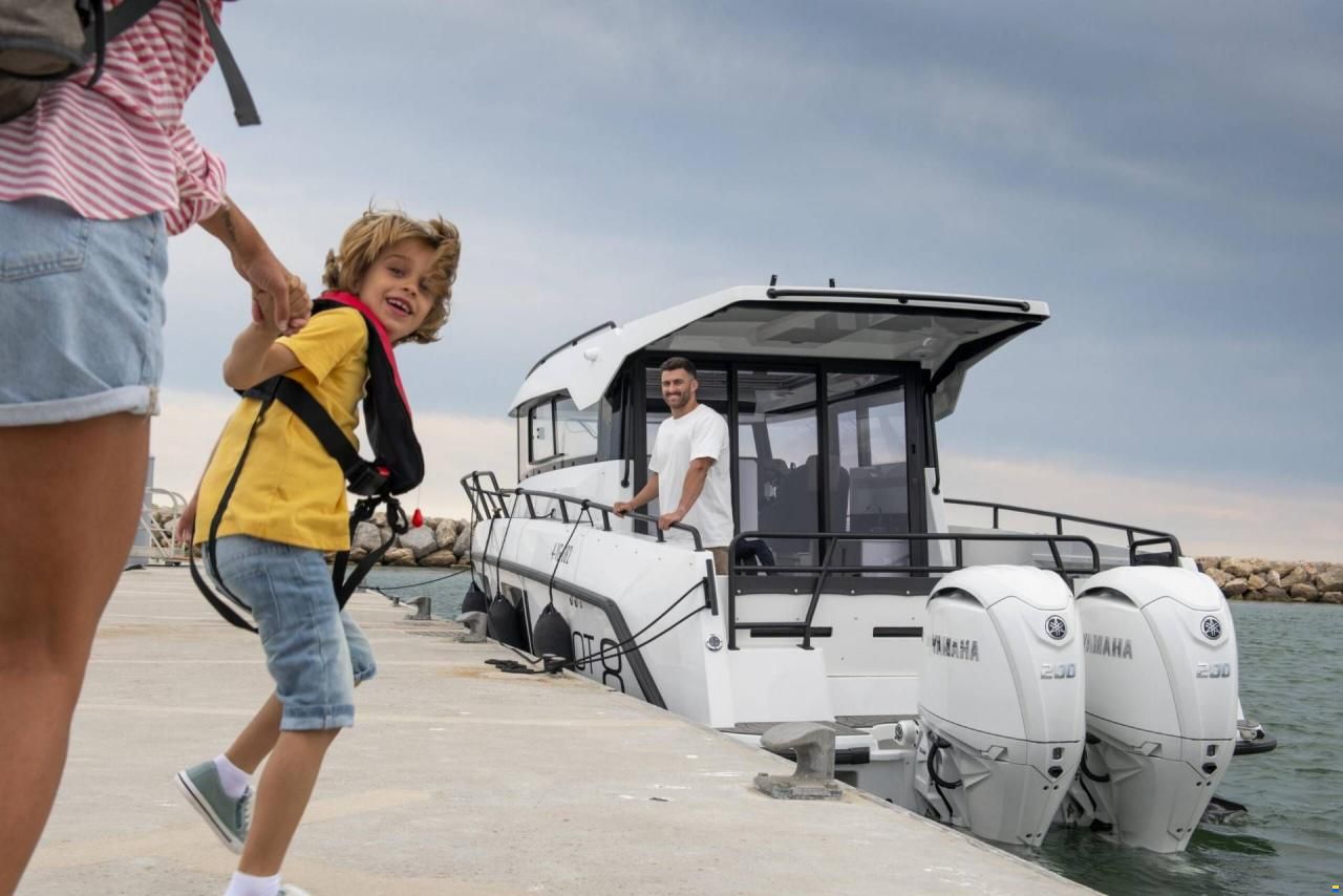 Finnmaster Pilot 8 - 2 X 150 HP Yamaha